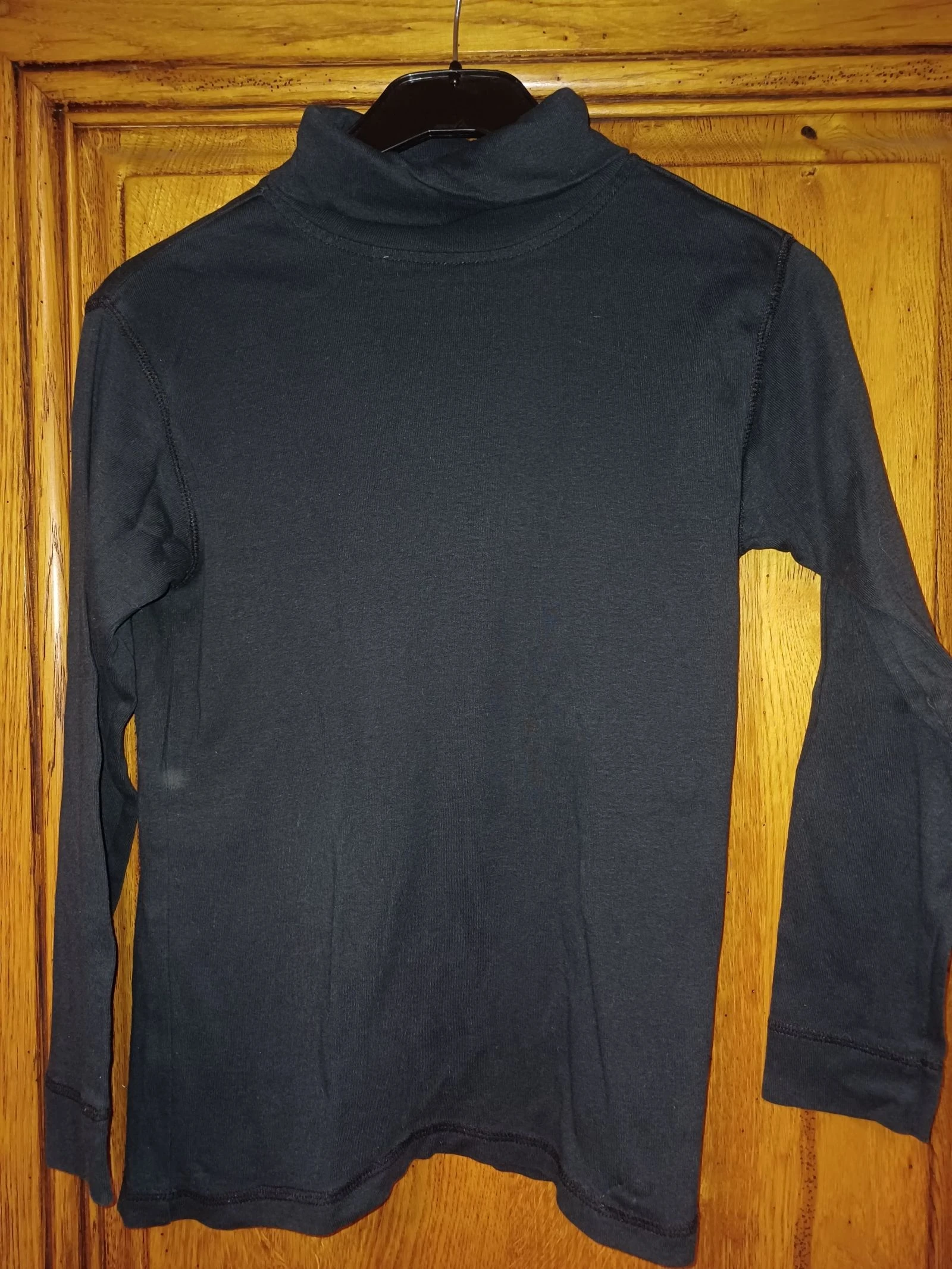 T shirt manches longues noir marque Tex taille 9 10 ans 